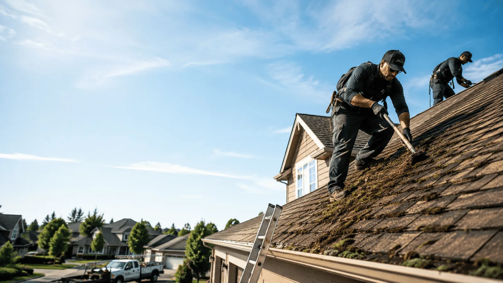 Roof Moss Removal in Ferndale, WA near me